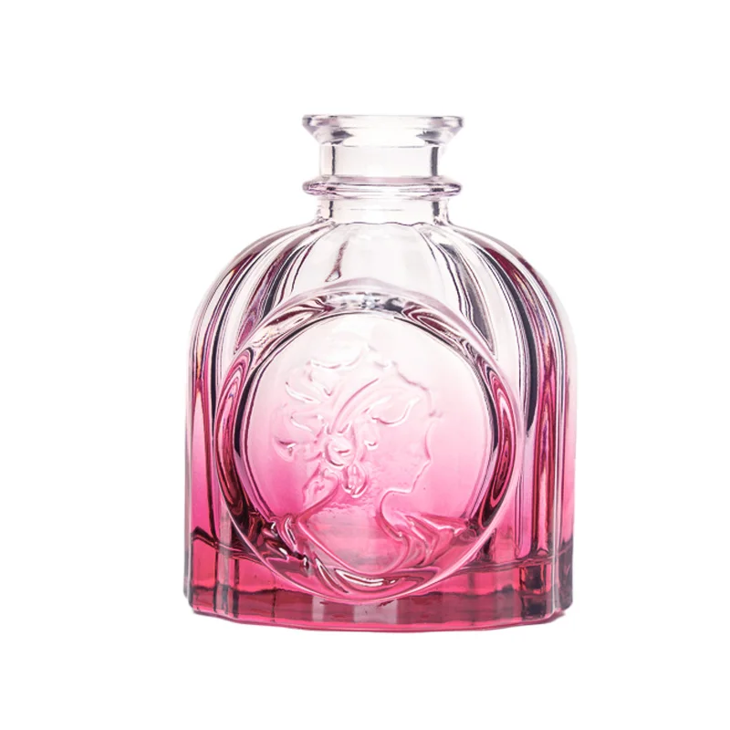 Wholesale Luxury 100ml Empty Round Aroma Glass Reed Diffuser Bottle