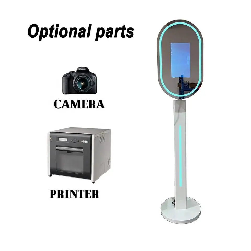 Mini Photobooth Touch Screen Magic Mirror Photo Booth For Sale Selfie Fotomation Station Portable Photo Booth