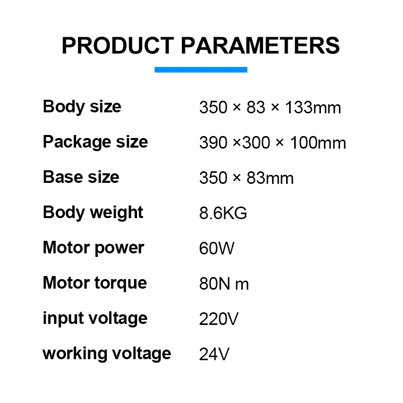 2023 New Type CMD-Q400 Swing Gate Door Operator Waterproof Electrical Automation with Modern Design Articulating Arm Motor Style