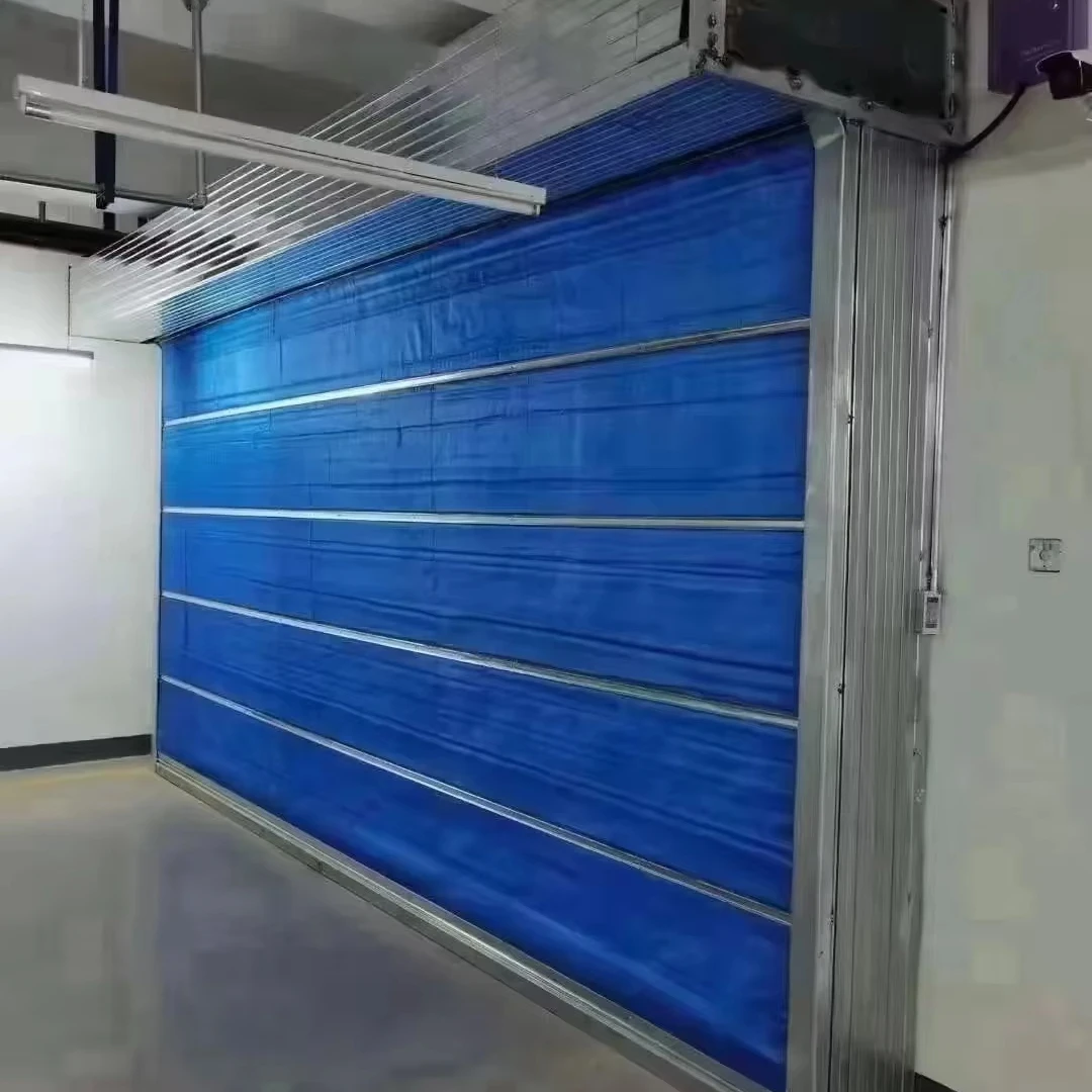 2024 High Performance Fire Curtain Rolling Shutter Door 6 Hours Inorganic Fabric Smoke Curtain Roller Door for Park Garages