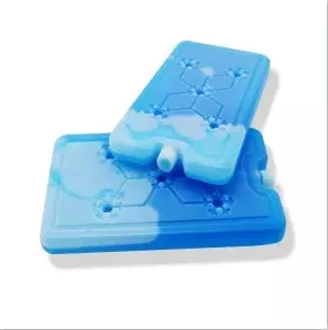 400ml and Custom high quality professional safe disign picnic items portable large plastic gel ice brick for cooler boxes