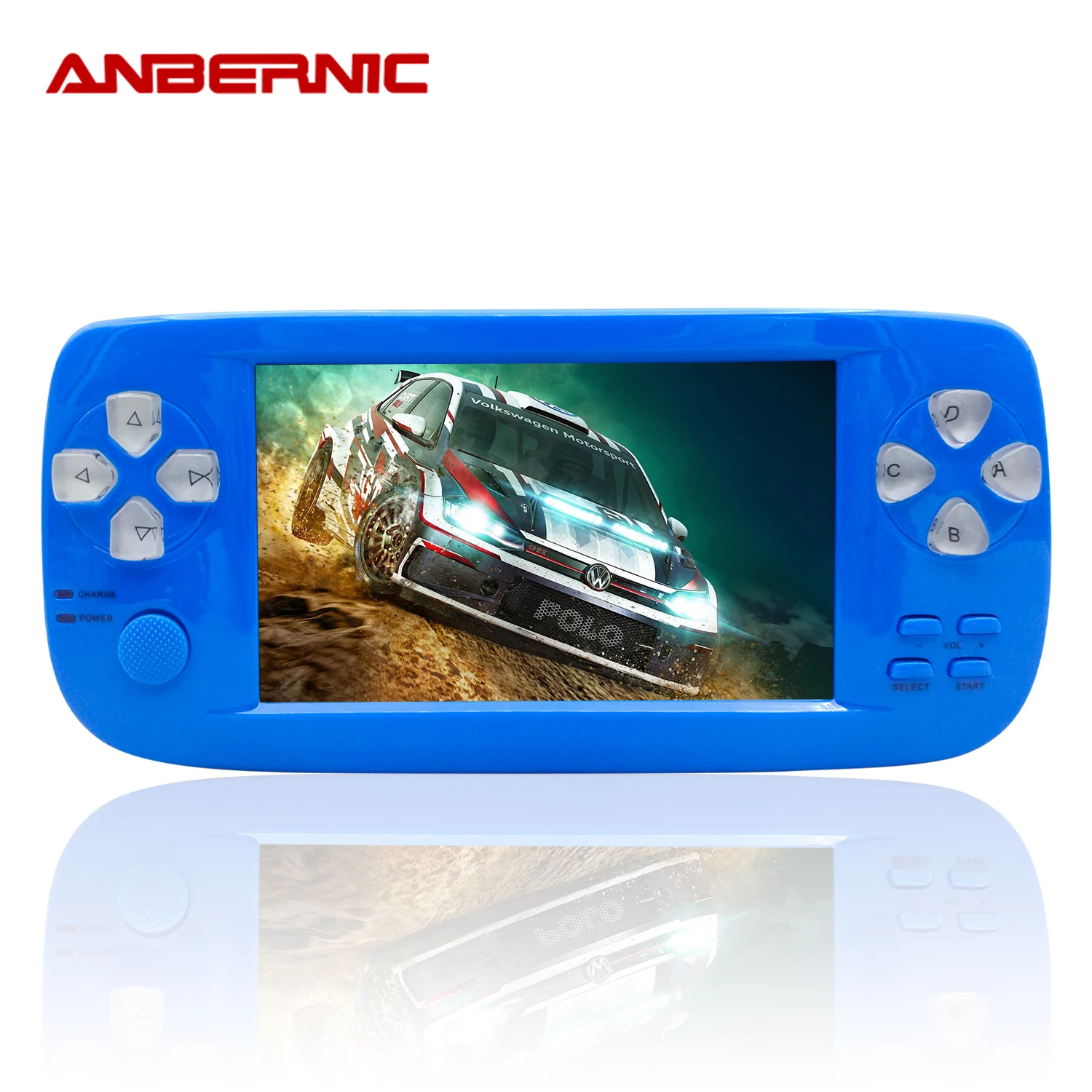 ANBERNIC 4.3 Inch Big Screen PAP-KIII Portable 64 Bit Handheld Retro Game Console with 3000 Built-in Games Pap-k3