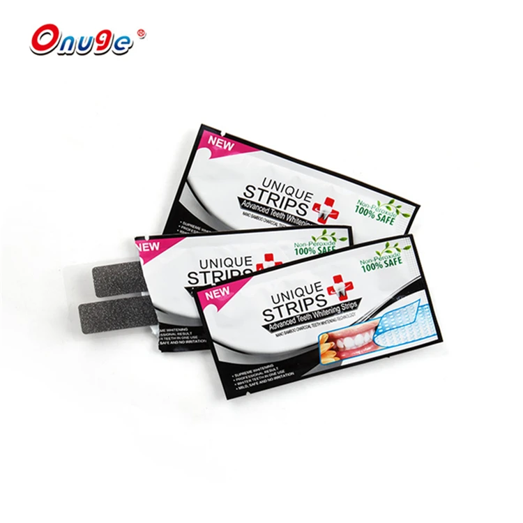 Full Certificated System For The Products And Factory Teeth Whitening Charchoal Strips With Quality Wholesale