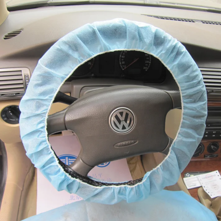 workshop service mechanic non woven steering wheel cover