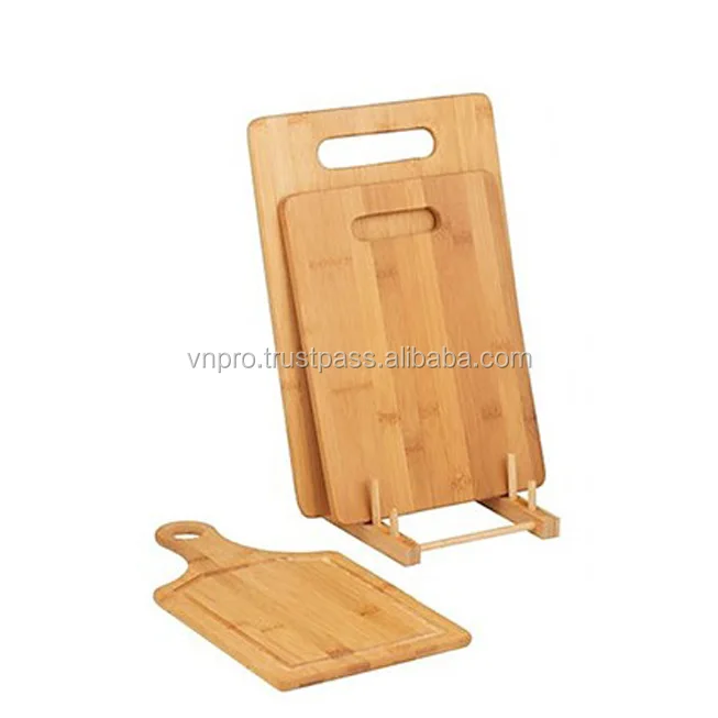 
Hot sale Eco-friendly organic bamboo cutting board wood thick chopping block Vetnam factory bamboo cutting board 