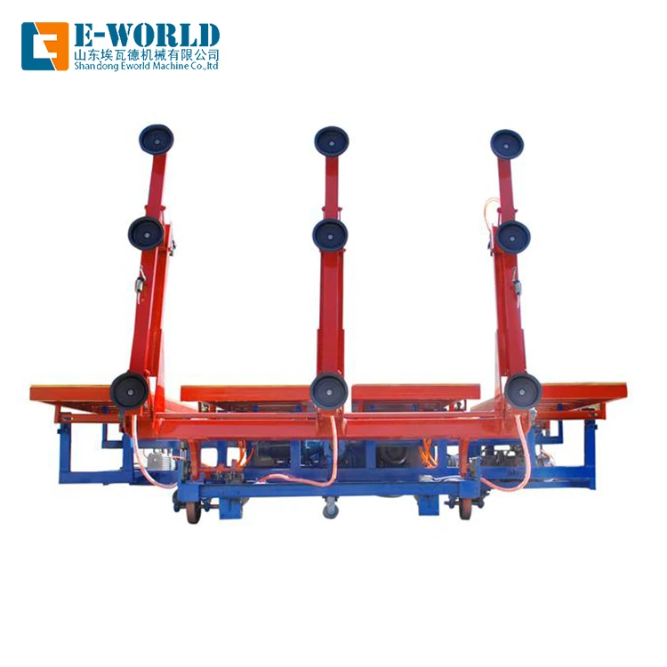 Automatic glass loading table with cutting breaking table loading table/ float glass cutting and tilt glass breaking machine