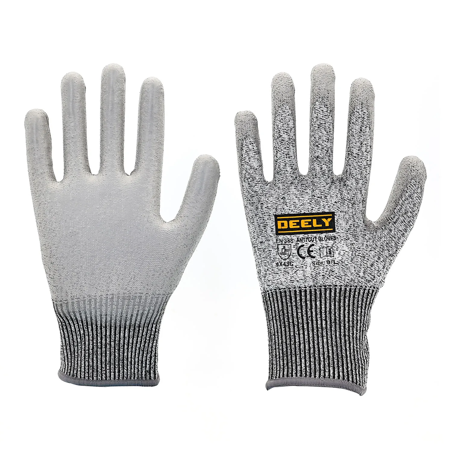 Hand Protection Anti Cut Gloves Guantes Anticorte Level 5 Cut Resistant Gloves Work Safety Glove