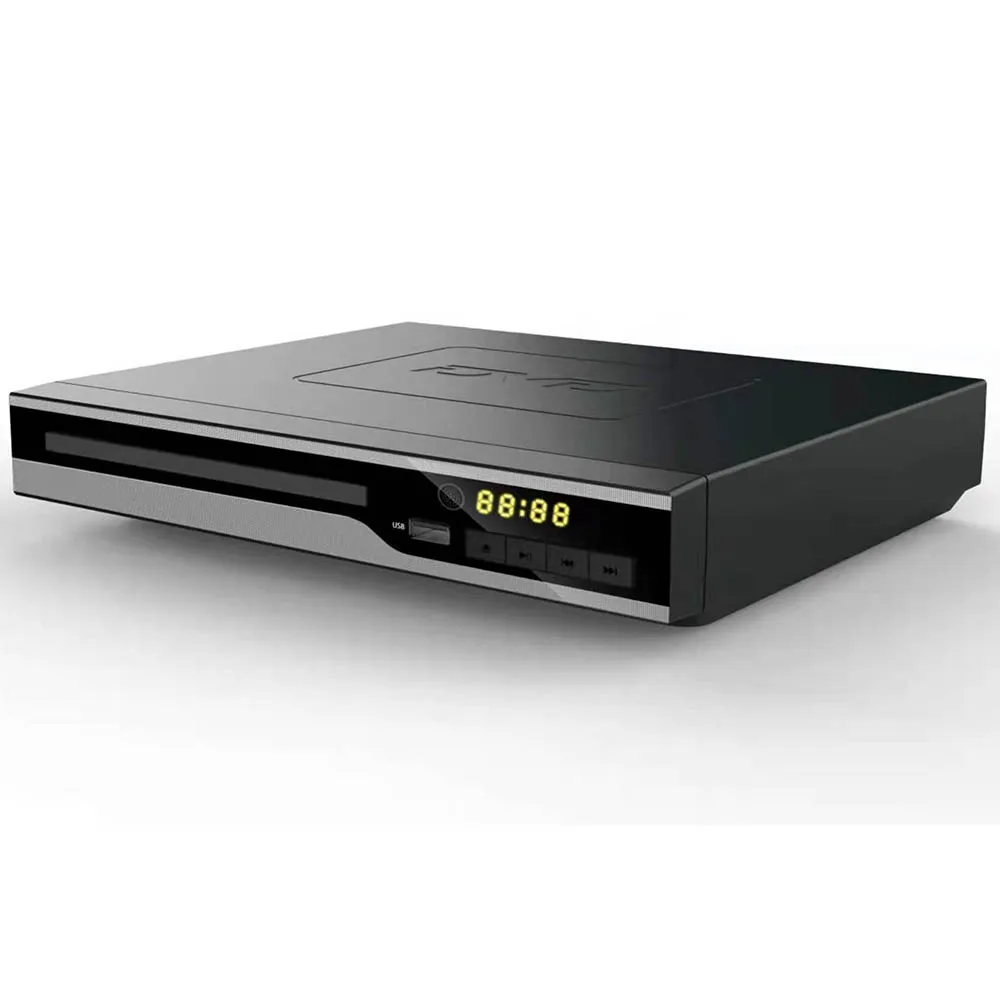 High quality 225mm dvd player with cheap price mini dvd player with usb port copying function with remote control