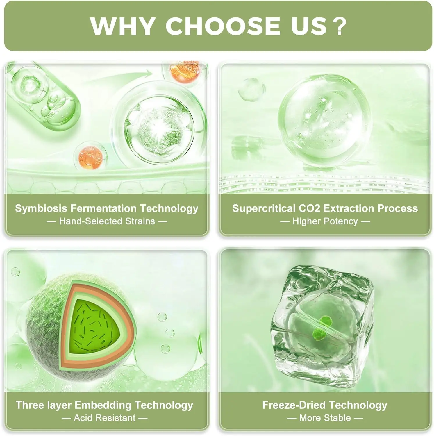 Organic Prebiotic Fiber Blend With Probiotics Powder for Boost Immunity Balance Gut Flora Detox & Cleanse Probiotic Powder