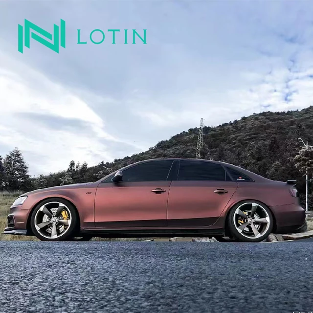 Ultimate Flat Fluorescent Pink Car Sticker Vinyl Wrap Film