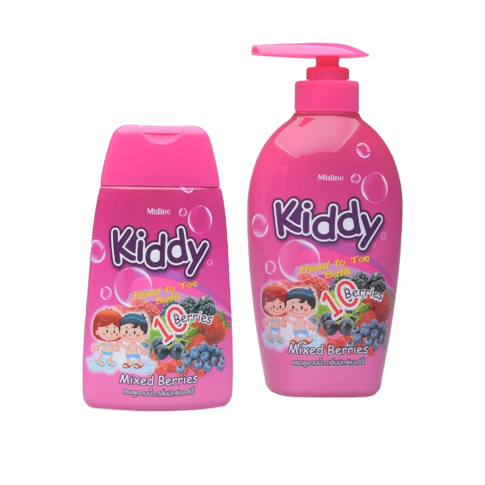 Mistine Kiddy Mixed Berries kid bath Thai kids Product head to toe bath baby bath and baby wash thai Product  thai Cosmetic