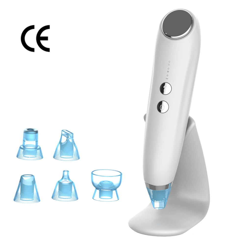 DOMAS anti aging hot and cool vibration massage beauty device manufacturer blackhead remover pore vacuum for home use