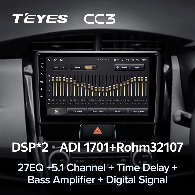 TEYES CC3 For Toyota Corolla Axio 2 Fielder 3 E160 2012 - 2021 Car Radio Multimedia Player Navigation stereo No 2din 2 din dvd