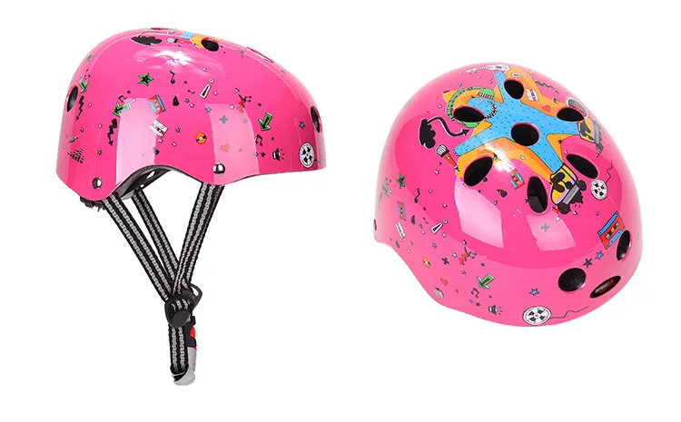 MACCO, детские шлемы, скейты, защита головы, шлемы для скутера K9, розовые