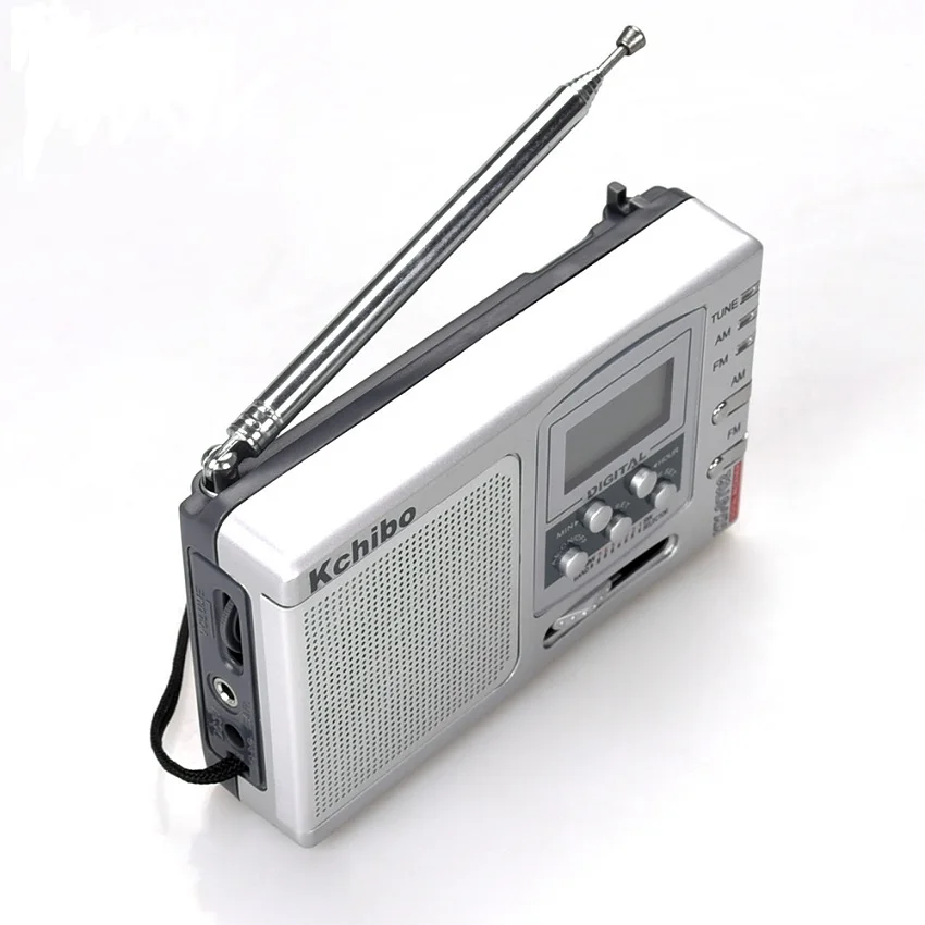 High quality digital display FM/MW/SW portable style radio Kchibo radio