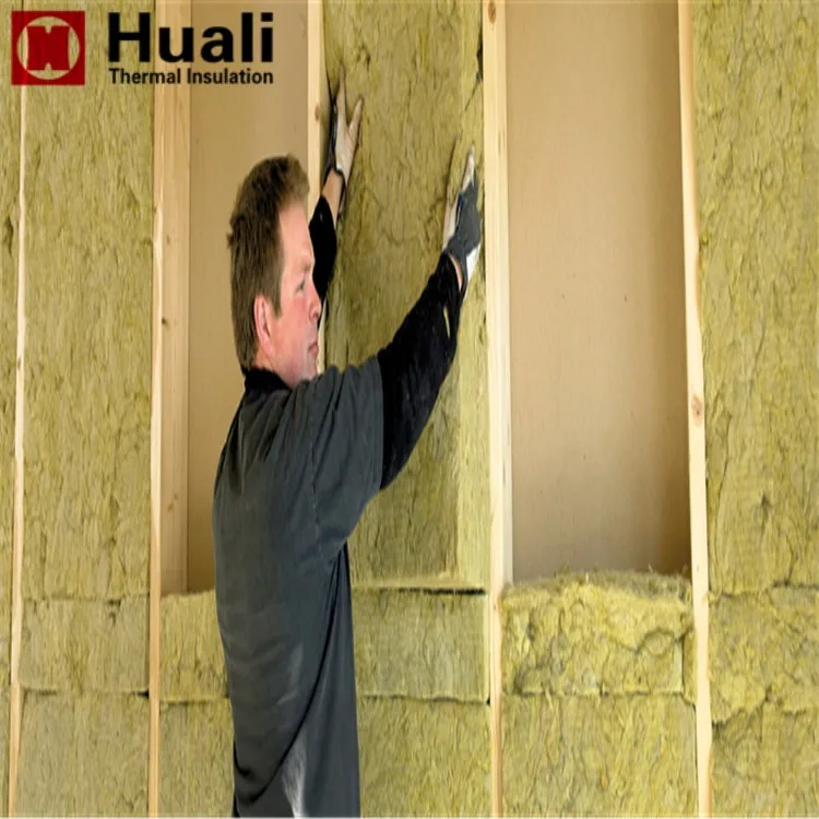 sound insulation rock wool roll price in China roof insulation materials rock wool blanket for building material