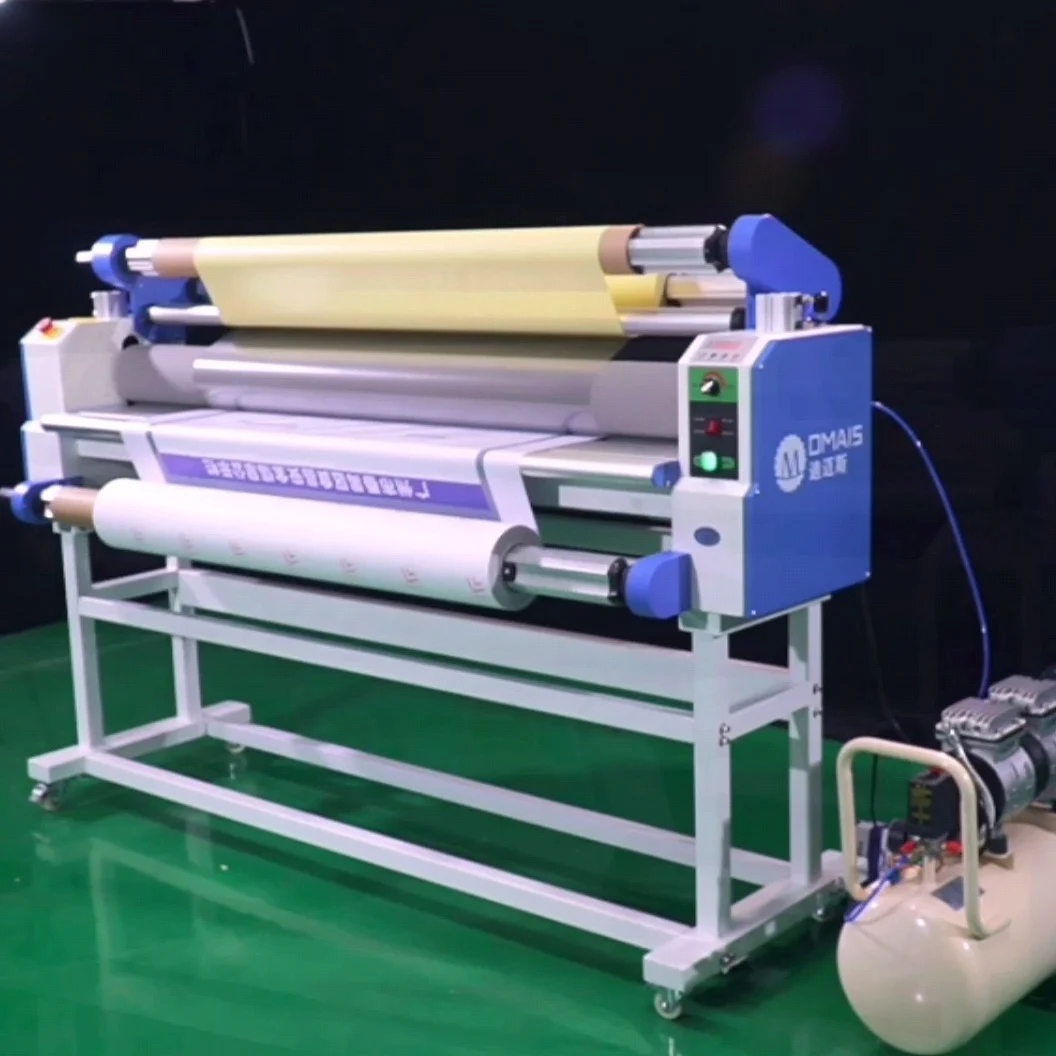 1.6m Roll to Roll Automatic Laminating Machine Cold Lamination Machine  Laminator
