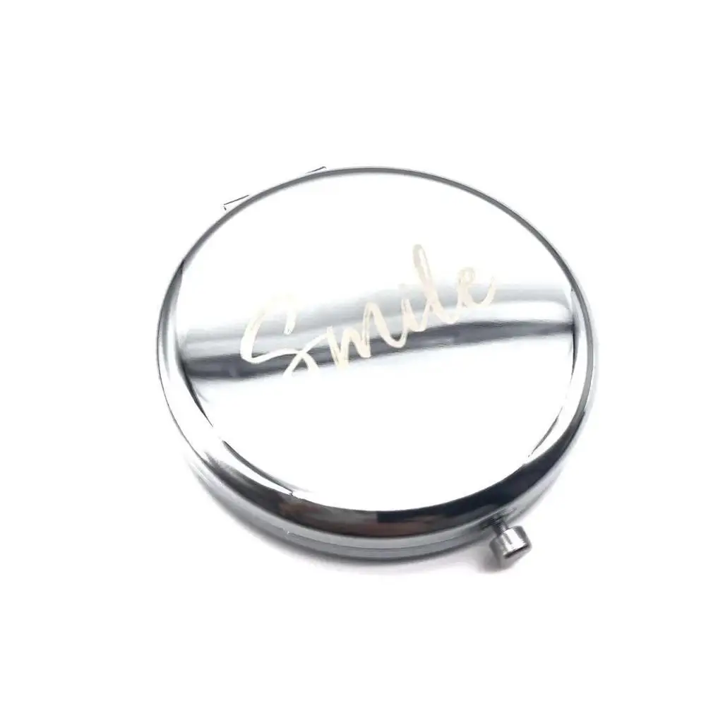 Magnifying Pocket Mirror -Daai Pocket Small Travel Hand Mirror Double Sided 1x/10x Magnification Handheld Portable Mirror
