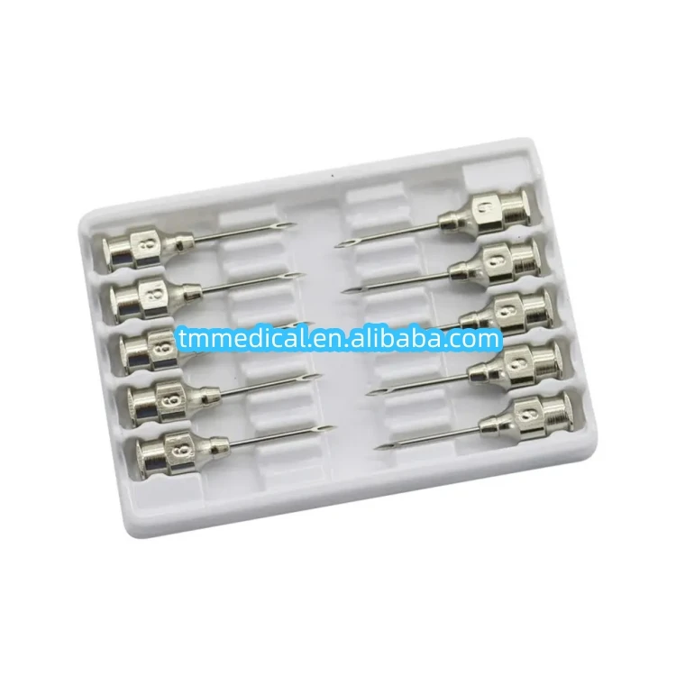 Size Ss 14G 16G G17 18G 21G G22 23G 25G 30G Disposable Metal Stainless Steel Veterinary Syringe Needle Manufacturer