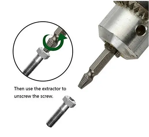 4 шт., набор направляющих сверл для извлечения сломанных солей