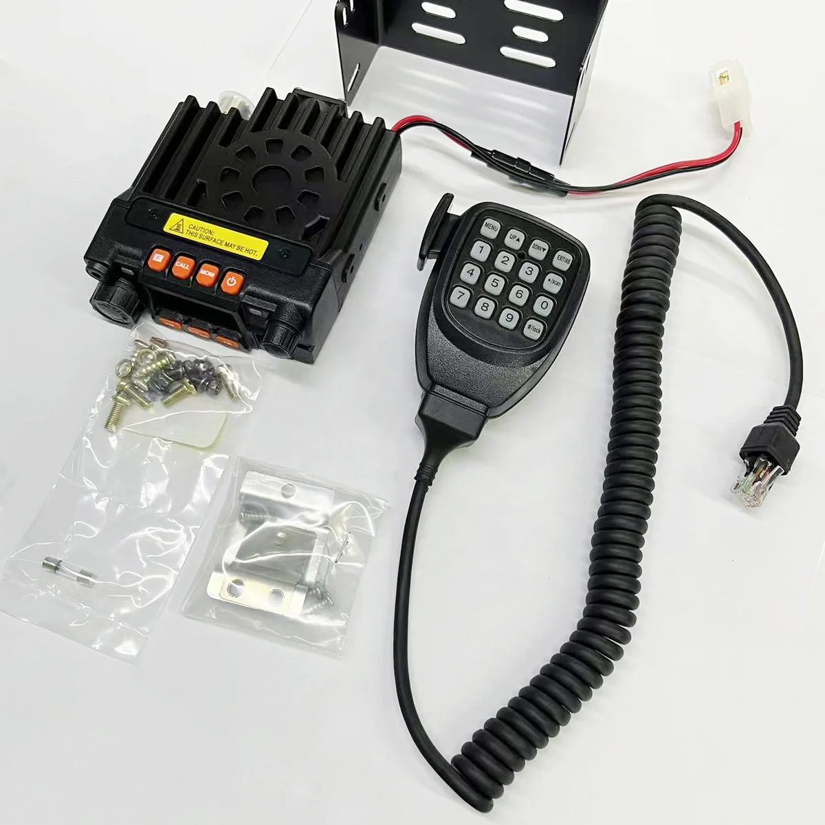 English Mini Car Intercom KT-8900  Car Radio  Cigarette Lighter Dual Section Vehicle Station UV Dual Guard Wireless