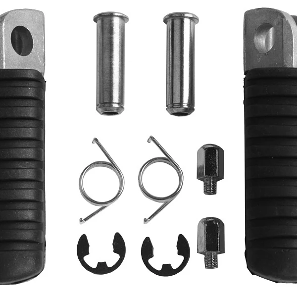 TCMT XF-1087 Front Footrests Foot Pegs Fit For Kawasaki ZRX1100 ZRX1200 EX250 250R 08-13