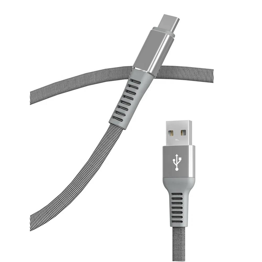 Фабричная цена новый стиль USB A к C Ткань быстрой зарядки и передачи данных