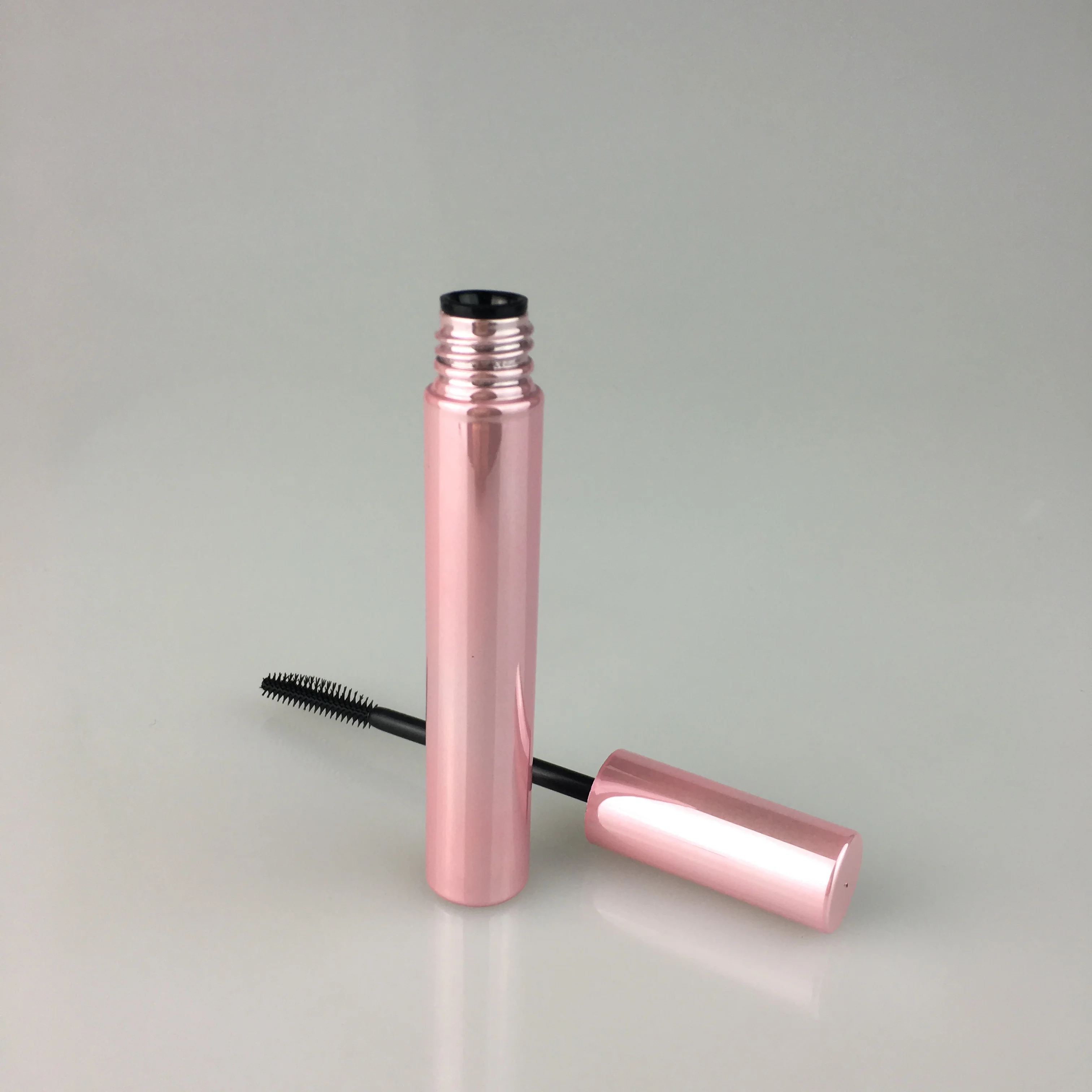 Тонкая Длинная розовая тушь для ресниц с кисточкой-аппликатором, оптовая продажа, индивидуальная упаковка туши для макияжа