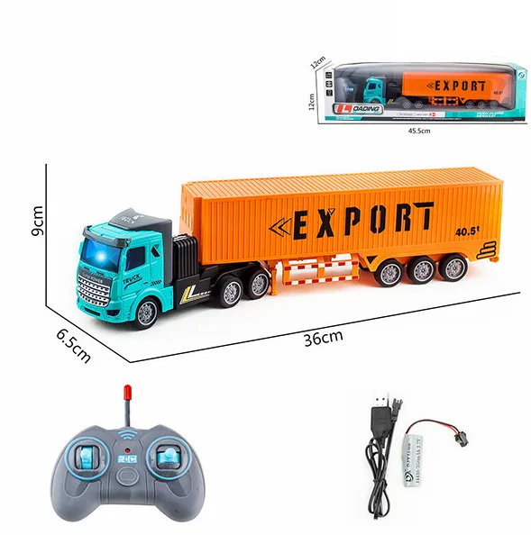 1:48 rc car realistic rc truck remote control lorry truck