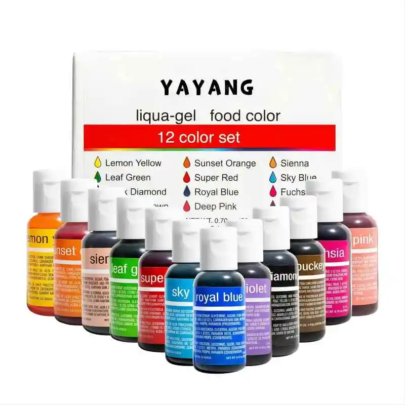 High Quality Food Colorant Coloring For Chocolate Candy Cake Baking Fondant Frosting