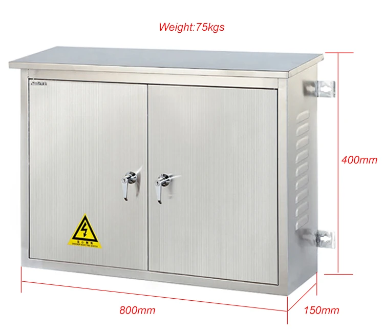 OEM big size enclosure box IP66  Outdoor enclosure waterproof metal  Industrial electrical Enclosure Box electrical box metal