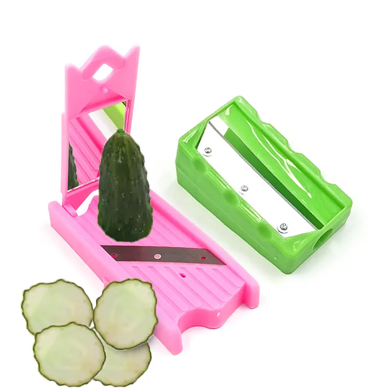 Factory Hot Sale New Convenient Beauty Cut Cucumber Slicer Curling Knife Peeler For Home Beauty Salon