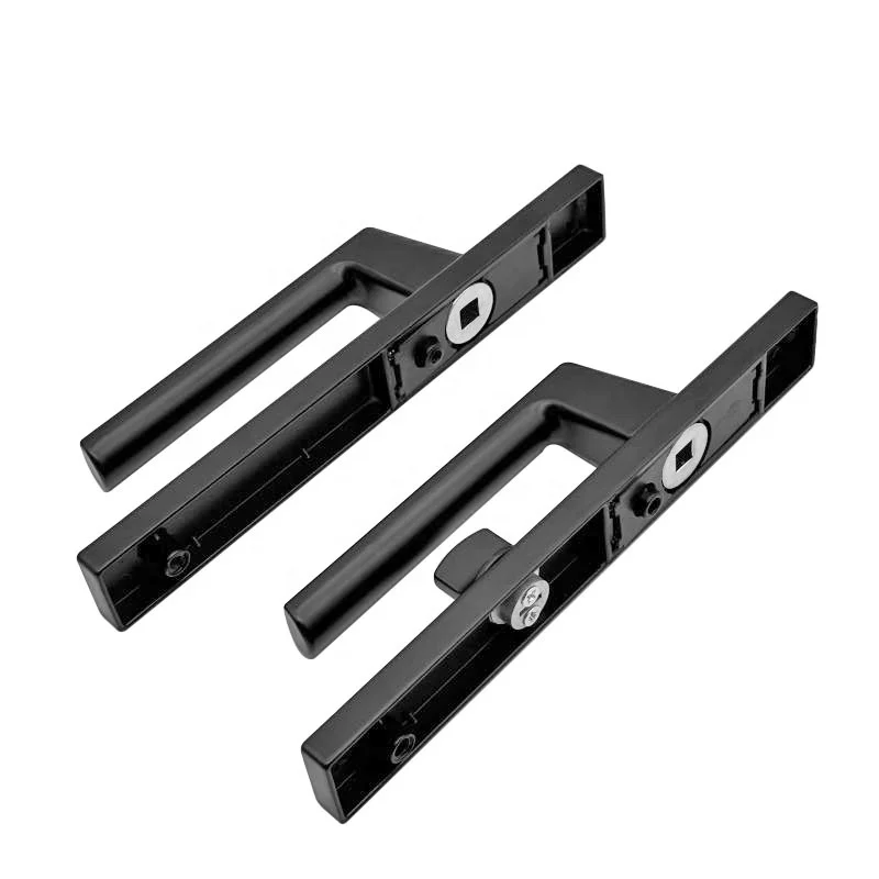 High Quality Customized Aluminum Alloy Door Lock Set Double Sided Door Handle Door Lock Body With Cylinder