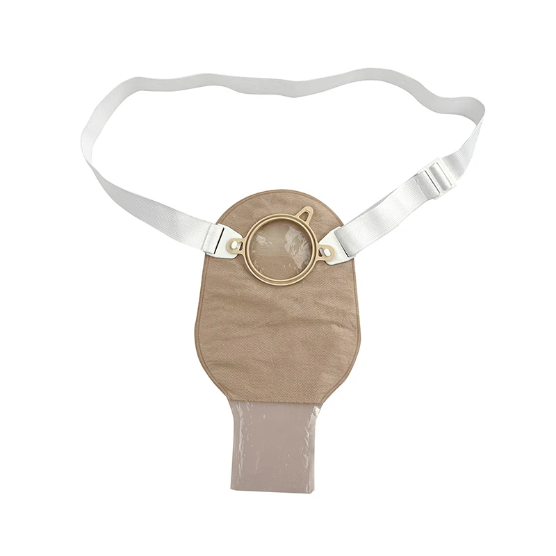Stoma bag elastic abdominal band