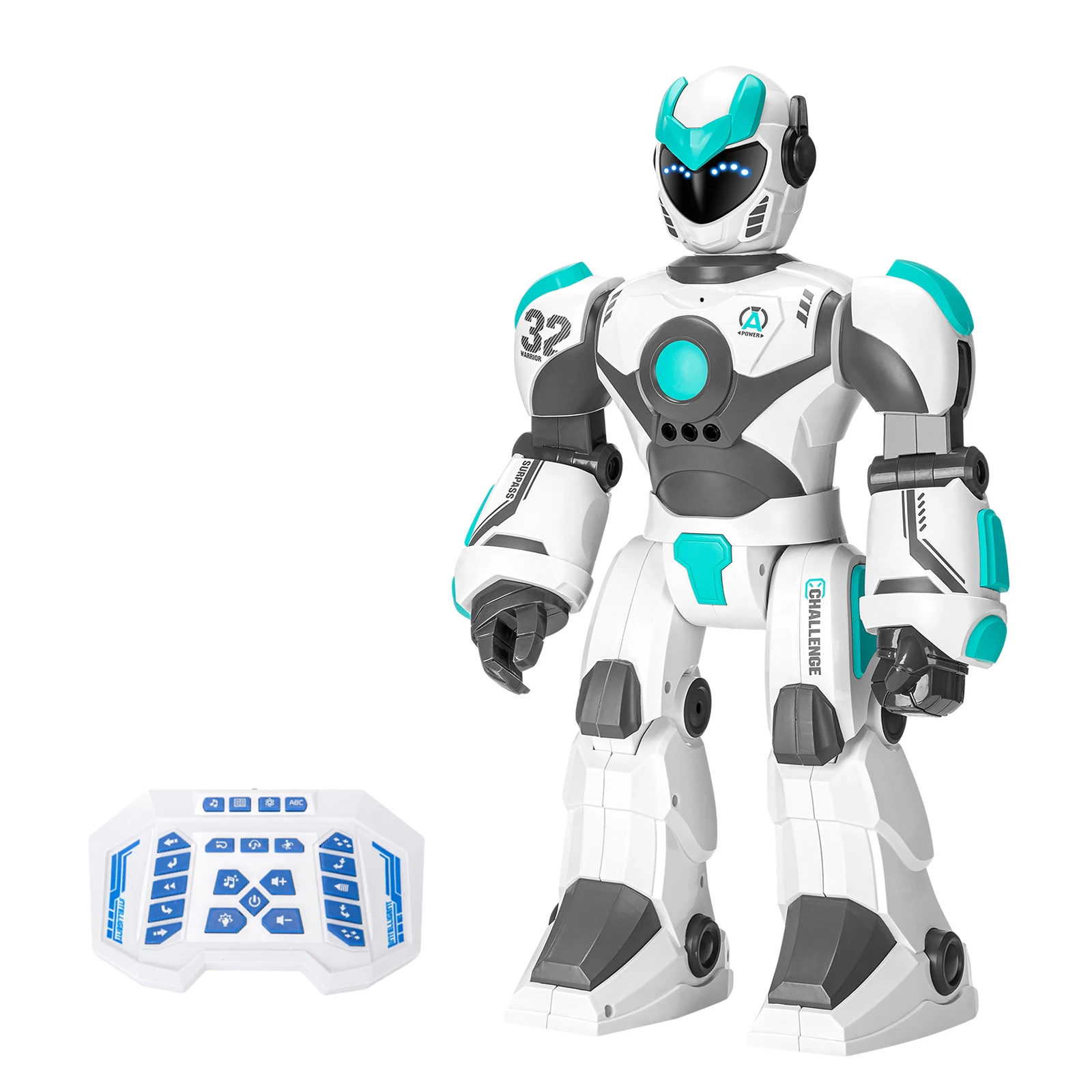 Hot Selling Multi-function Programmable Stunt Remote Control Robot 2.4g Remote Control Robot Toy For Kids Stunt Robot