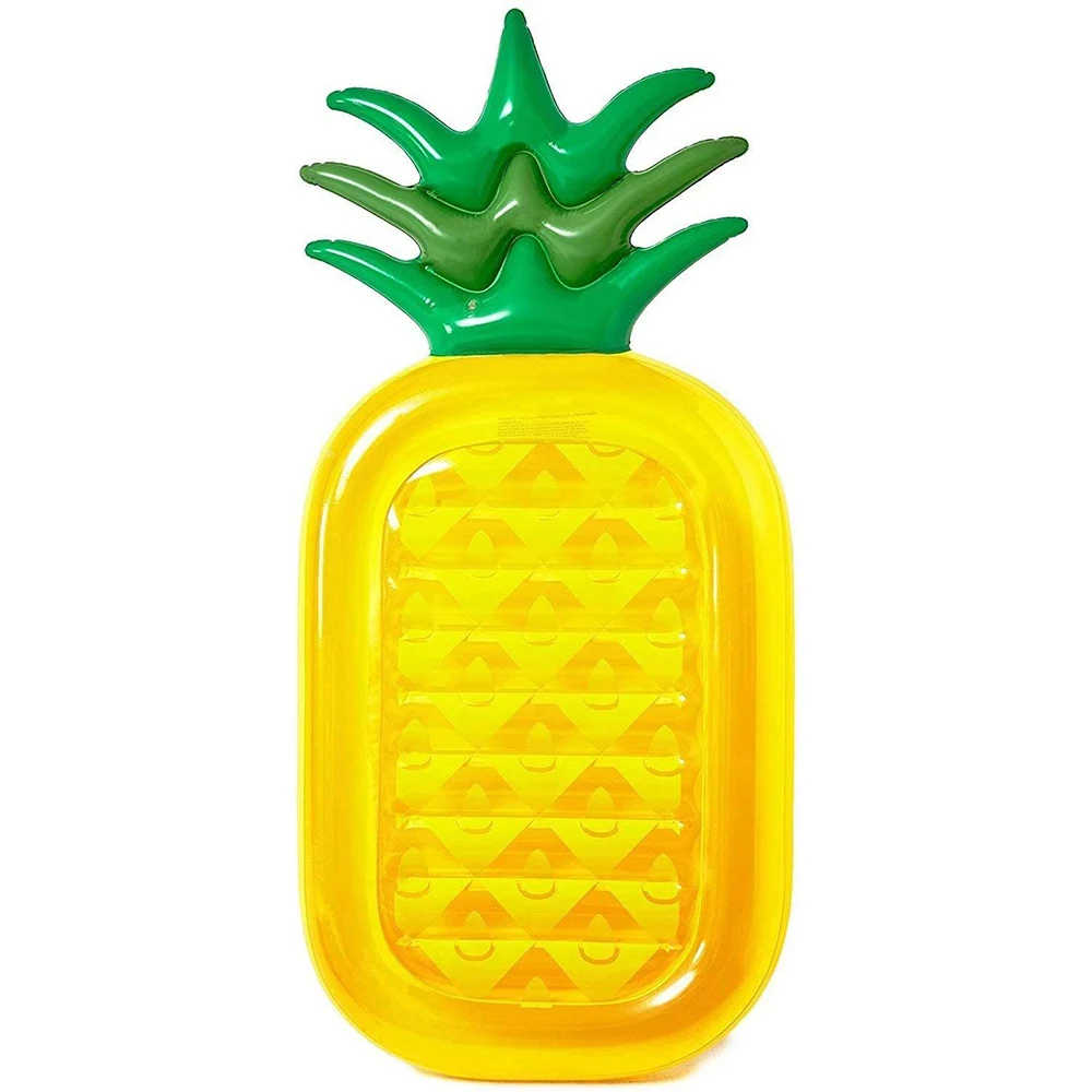 Giant Inflatable Pineapple Pool Float Outdoor Swimming Pool Toys Floating Lounge for Summer Party Fun