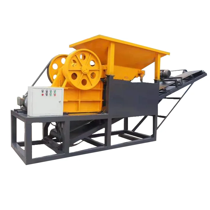 PE 400*600 Mobile Crusher Plant hard rock Quartz Stone Gold Mine Jaw Crushing Production Line