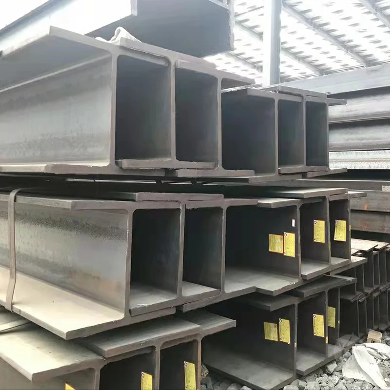 ASTM AISI JIS Hot Rolled Cold Rolled H Beam Profile Steel H Type Iron Beam Q235B Q355b H Shape Section Steel for Steel Structure