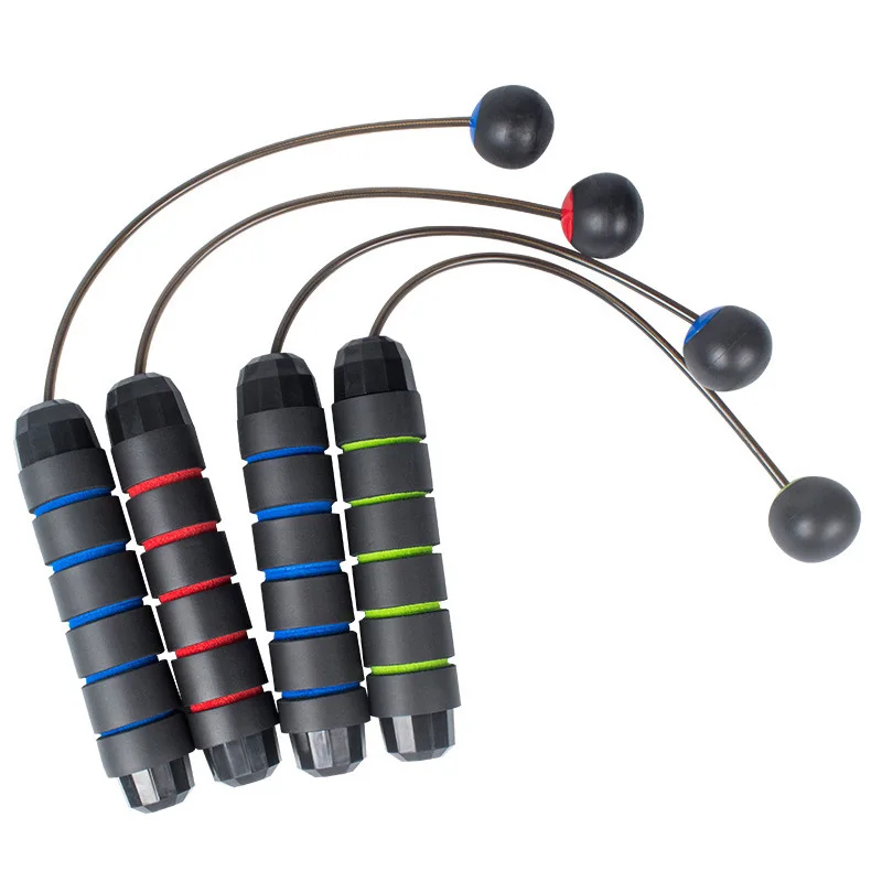 unisex steel bearing weight durable cordless jump skipping rope for fat burning yoga sport physical training aerobic exercise
