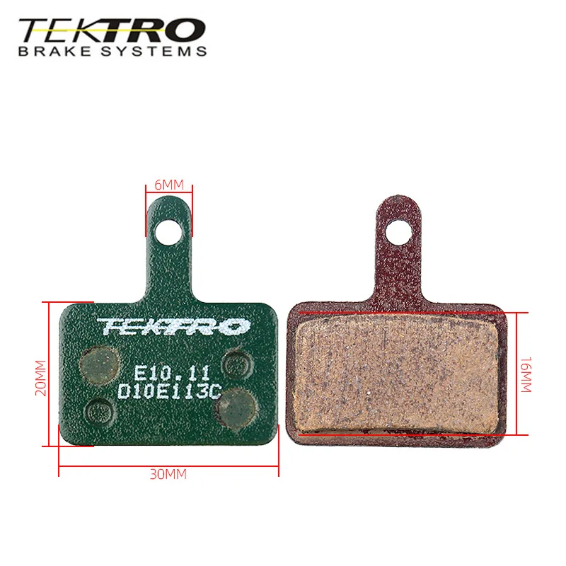 Пара пакетов тормозных колодок TEKTRO E10.11 дисковые Тормозные колодки Fit 2 поршневые гидравлические тормозные колодки Bosch