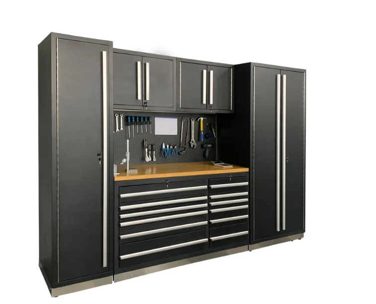 2021 Jiezhida  workbench garage workbench tool Popular Cheap Industrial Metal Storage Cabinets Tool Cabinet Workstation
