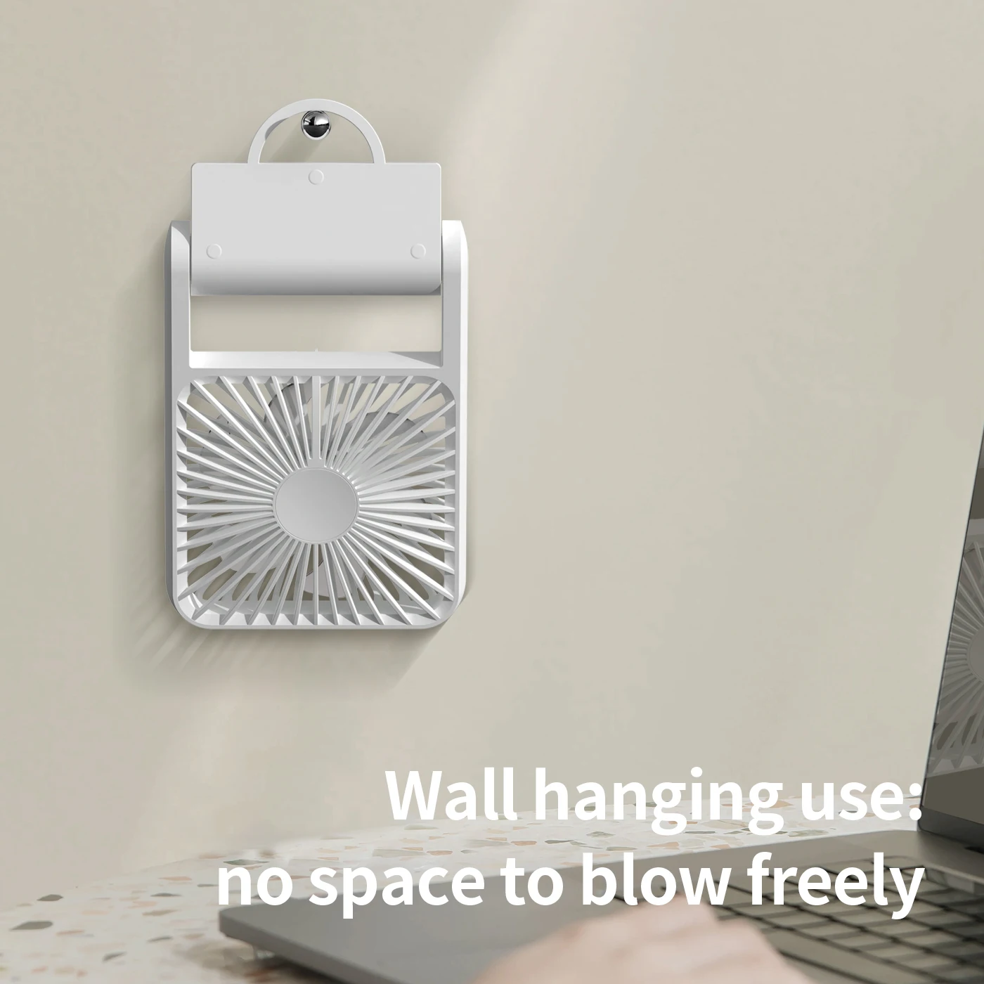 desk fan 2024 KC Certificate Electric Folding Handy Mini Portable Fans 2024 -180 Degree Angle Adjustment