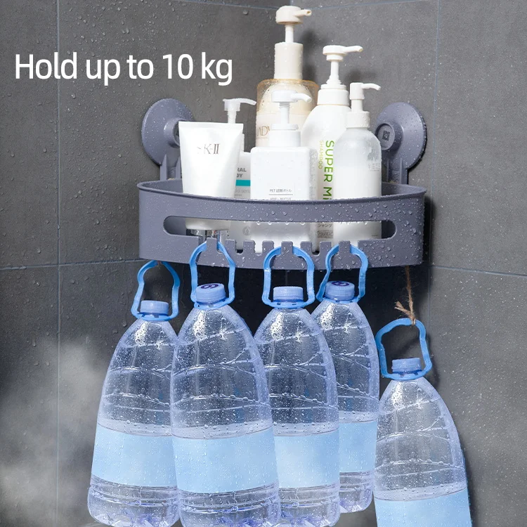 Taili TPR ABS Material Corner Bathroom Basket Hanging Shelf Shower Shampoo Holder Storage Organizer  Bath Shelf Caddy Basket