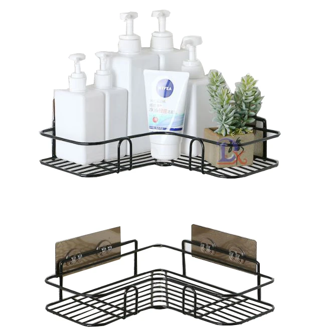 Нет необходимости в сверлении без перфорации паста держатели для хранения и стеллажи выставки товаров угловой стеллаж ванная комната кухонные металлические настенные полки