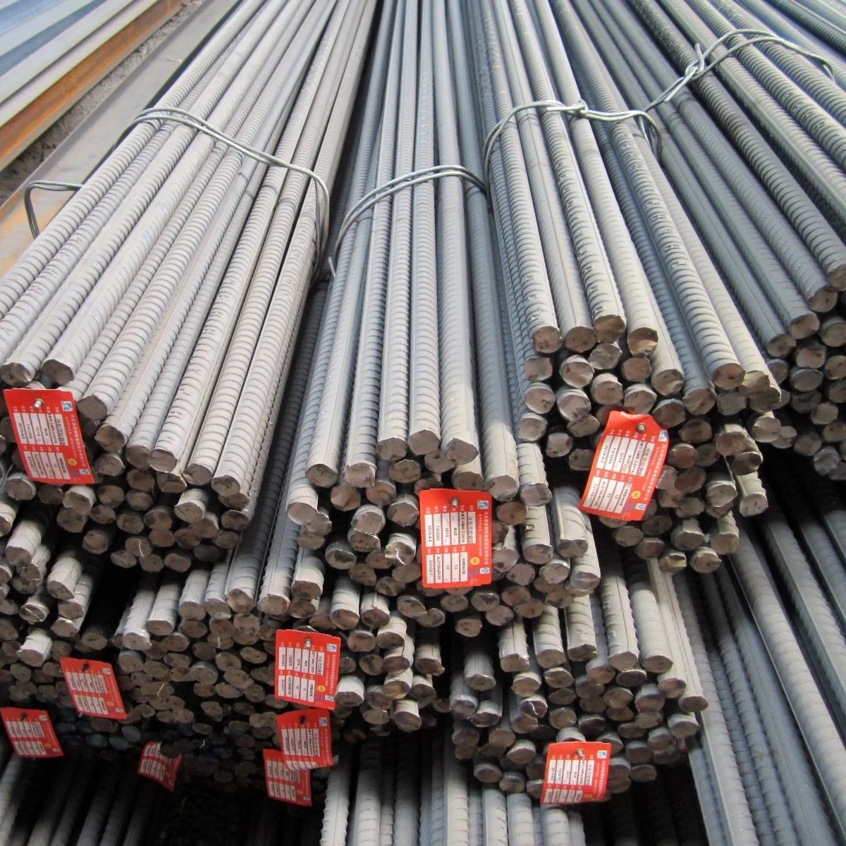 Hot Rolled Deformed Steel Bar Astm A615 Bs4449 B500b Deformed Steel Rebars