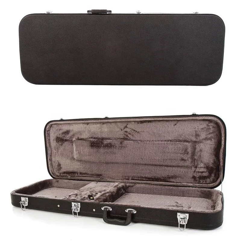 Wholesale Universal Wooden Hard Case for electric guitar hard shell for guitar accessories