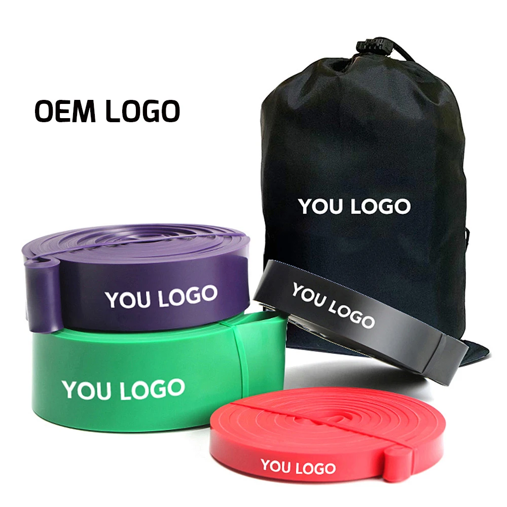 Factory Price Latex Pull-Up and Resistance Bands Set for Workout Home Gym Exercise Yoga Stretch & Pull-Assist Usage