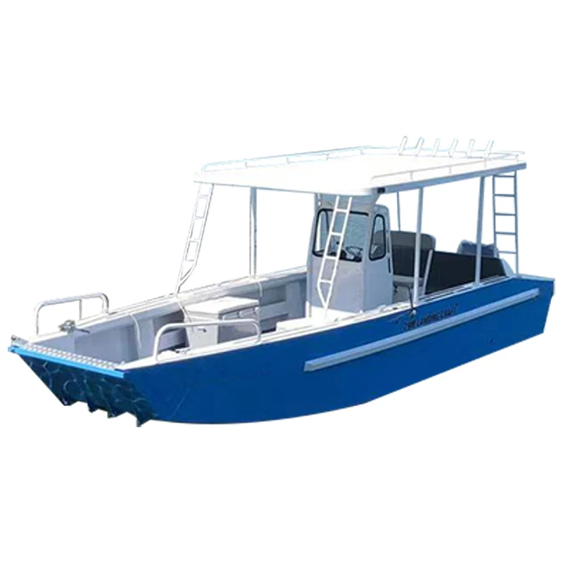 26ft aluminum cargo barge landing craft professional boats