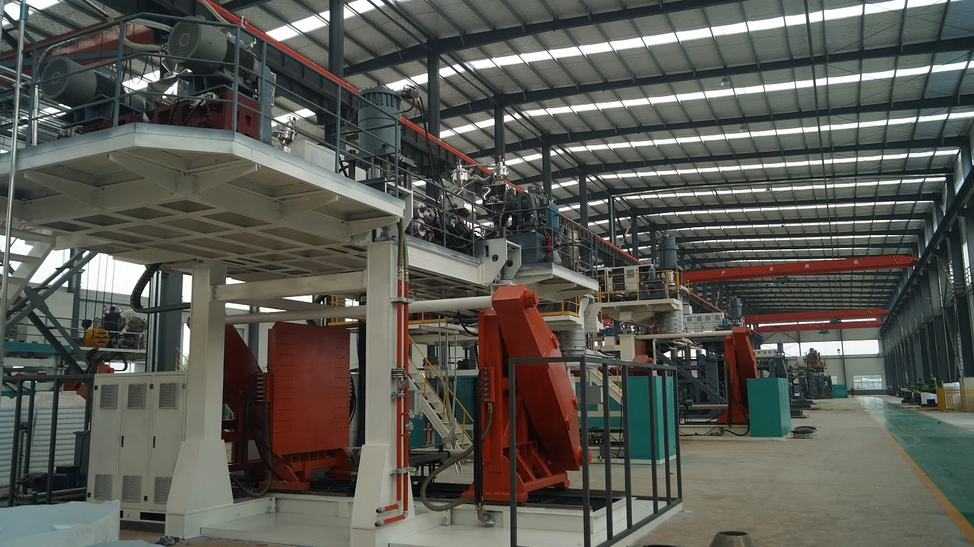 HDPE PLASTIC  sea river Kayak blow molding machine