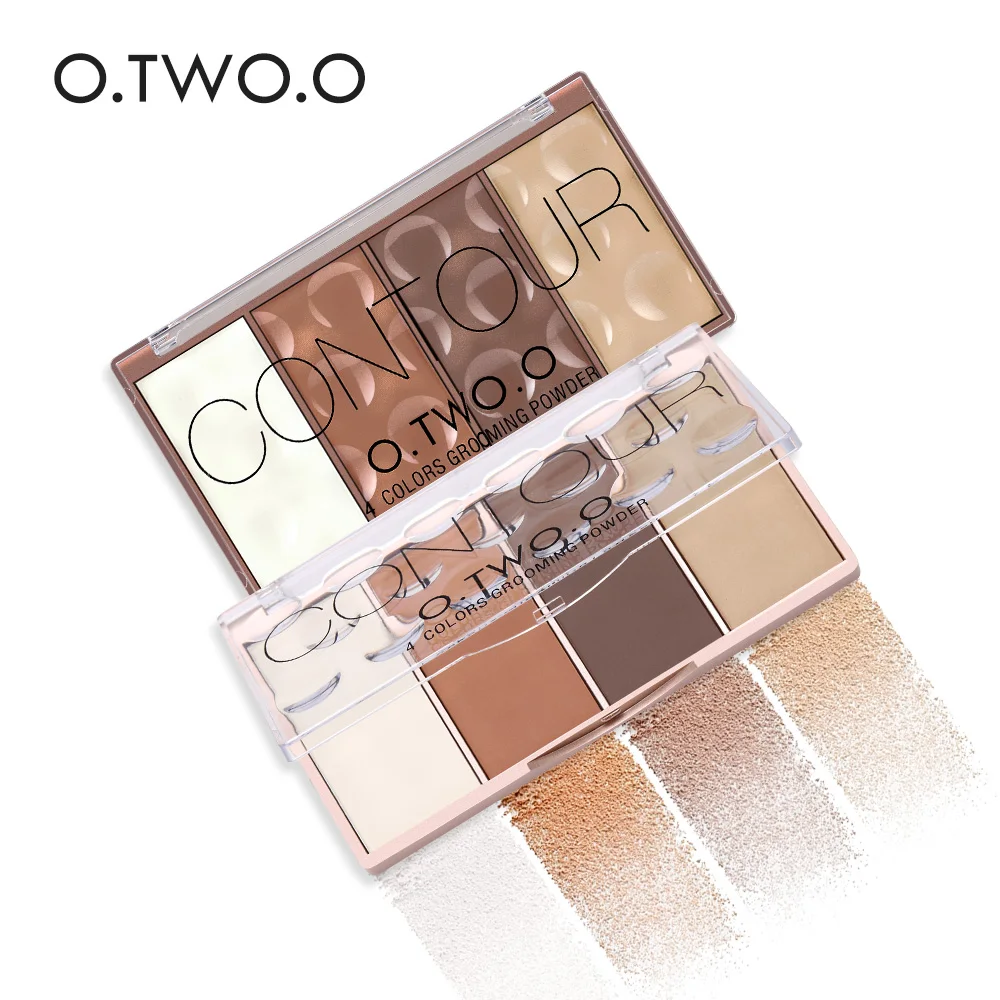 O.TWO.O Free Sample New 4 Options Matte Eyeshadow Long Lasting High Pigment Pearl Colors Eyeshadow Palette